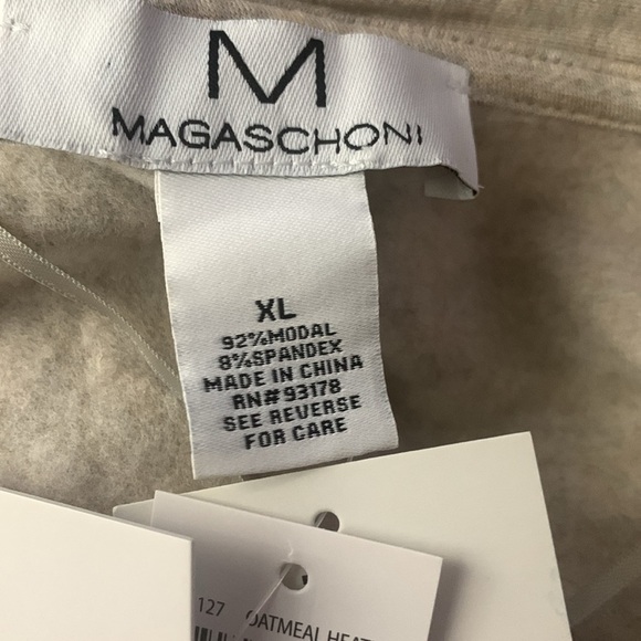 Magaschoni Heathered Oatmeal Modal Duster- NWT - Picture 16 of 17